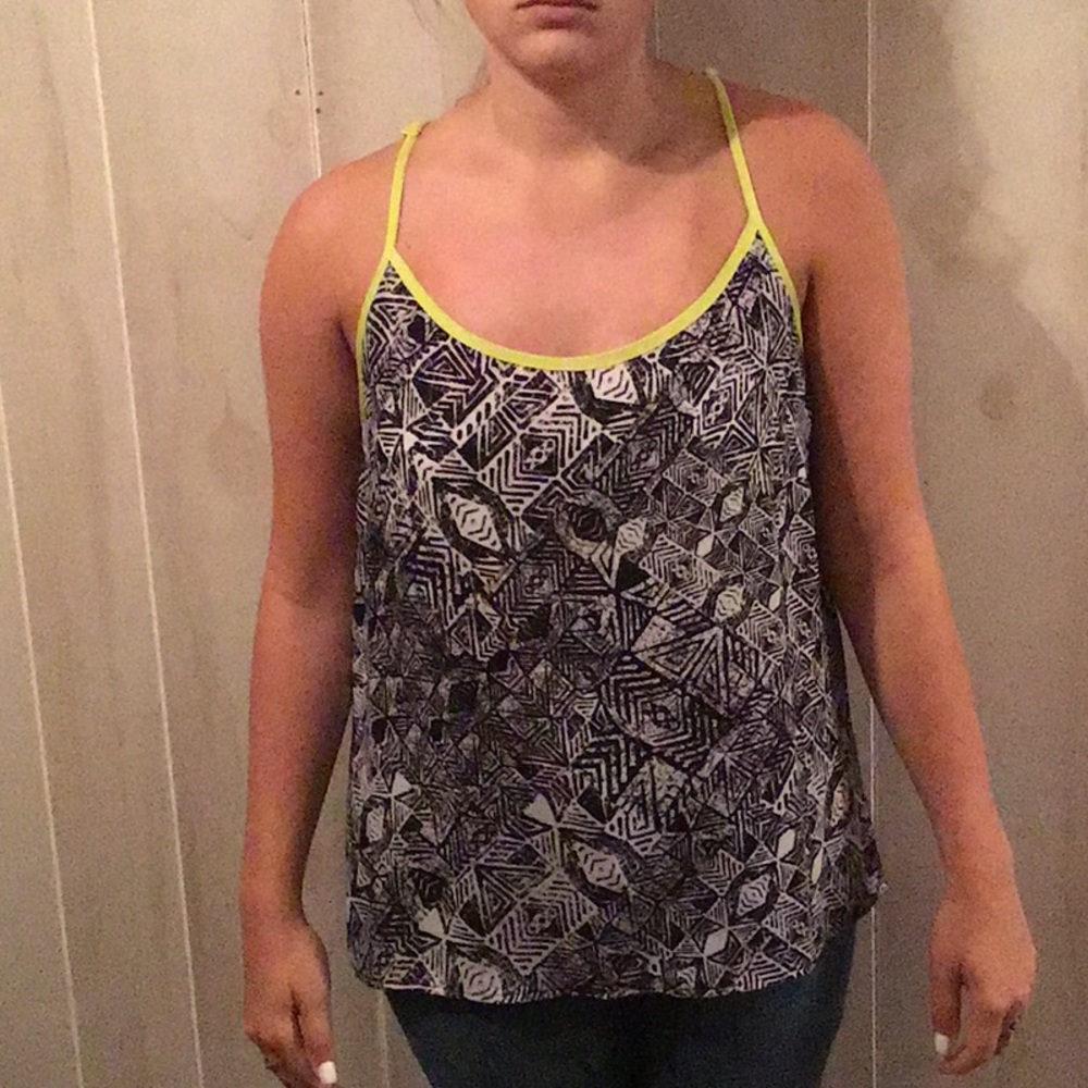 Patterned tank top